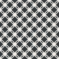 Square table or net abstract seamless pattern monochrome or two Royalty Free Stock Photo