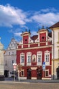 Square in Tabor, Czech Republic Royalty Free Stock Photo