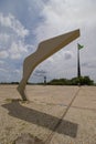 Square of the three powers in Brasilia