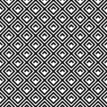 Square tile. Geometric seamless pattern. Royalty Free Stock Photo