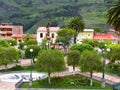 Square in town of Alausi, Chimborazo province in Ecuador, Ecuador