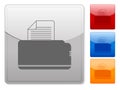 Square web buttons printer Royalty Free Stock Photo