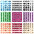 Square web icons