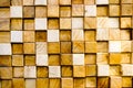 Square wood abstract background