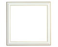 Square wooden frame Royalty Free Stock Photo