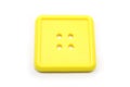 A square yellow button Royalty Free Stock Photo