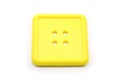 A square yellow button Royalty Free Stock Photo