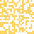 Random square yellow white pattern illustration