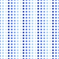 Squared blue seamless pattern. Vector background Royalty Free Stock Photo