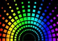Squared Rainbow Background Royalty Free Stock Photo