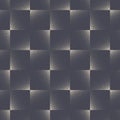 Squares Checkered Grid Seamless Pattern Vector Monochrome Abstract Background Royalty Free Stock Photo