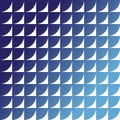 Squares with drawn lower left edges. Minimalist pattern in blue gradient. Modern style texture. Repetition of geometric tiles Royalty Free Stock Photo