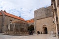 Squares in dubrovnik town in croatia