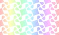 Squares Seamless Pastel Rainbow Background Royalty Free Stock Photo