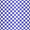 Squares seamless pattern. Blue checkerboard with gradient. Pixels. Square mosaic. Royalty Free Stock Photo