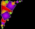 Squares Web Page Background 3 Royalty Free Stock Photo