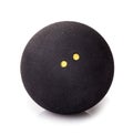 Squash ball isolate Royalty Free Stock Photo