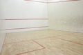 Squash court Royalty Free Stock Photo