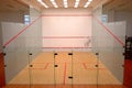 Squash court Royalty Free Stock Photo