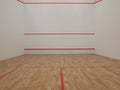 Squash court Royalty Free Stock Photo