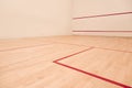 Squash court Royalty Free Stock Photo