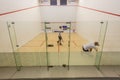 Squash Teenagers Court Game