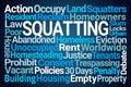 Squatting Word Cloud