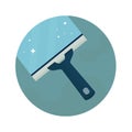 Squeegee, scraper, wiper.vector illustration