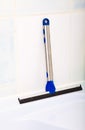 Squeegee. Window cleaning tool. Royalty Free Stock Photo