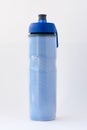 Squeezable Blue Travel Water Bottle Royalty Free Stock Photo