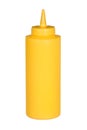 Squeeze bottle of mustard