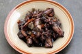 Squid Black Soup or Tumis Cumi Hitam