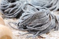 Squid ink pasta