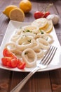 Squid rings Royalty Free Stock Photo