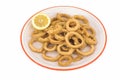 Squid rings Royalty Free Stock Photo