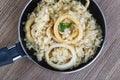 Squid risotto