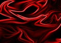 Squiggles abstract red background wallpaper