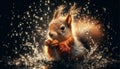 Squirrel - the cheerful acrobat of the forests, Sciurus vulgaris