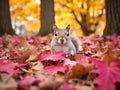 Squirrel in Fall