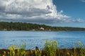 Squirrel Point Lighthouse Goldenrod Foreground