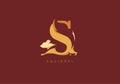 SQUIRREL S MONOGRAM, VECTOR LOGO