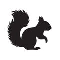 squirrel silhouette