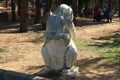 Squirrel statue in Istanbul, Turkey.