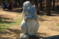 Squirrel statue in Istanbul, Turkey.