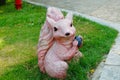 Squirrel statue