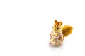 Squirrel toy wear pink dress Royalty Free Stock Photo