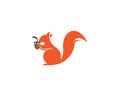 Squirrel vector icon