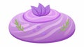 A squishy dough infused with calming lavender scent and designed for kneading and molding to ease tension and promote Royalty Free Stock Photo