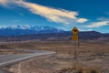 SR-128 Near Cisco Utah Royalty Free Stock Photo