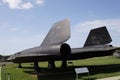 US Air Force`s SR-71 Blackbird spy plane in Richmond, Virginia Royalty Free Stock Photo